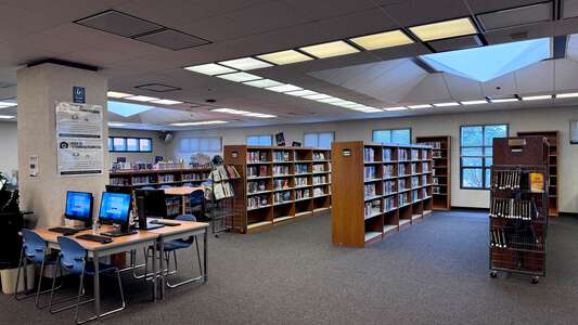 Hamilton School (6-12) Library in Anza