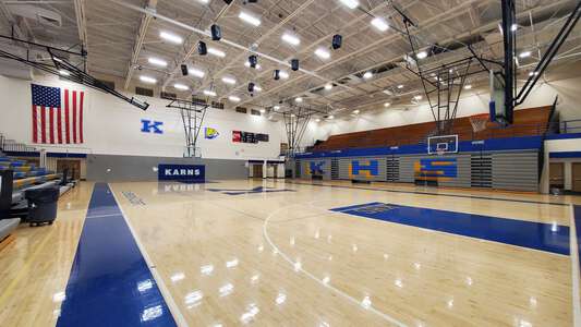 Karns High School Main Gym in Knoxville
