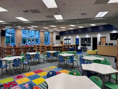 Bowen's Corner Elementary School Media Center in Hanahan 2