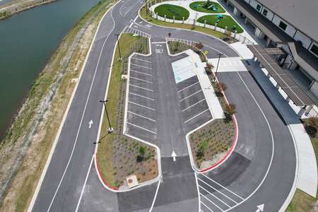 Carolyn Lewis School Parking Lot - Side Small in Summerville