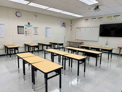 Tioga Middle School Classroom Standard in Fresno