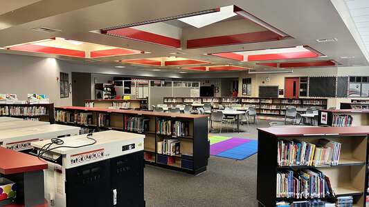 McSweeny Elementary School Library in Hemet