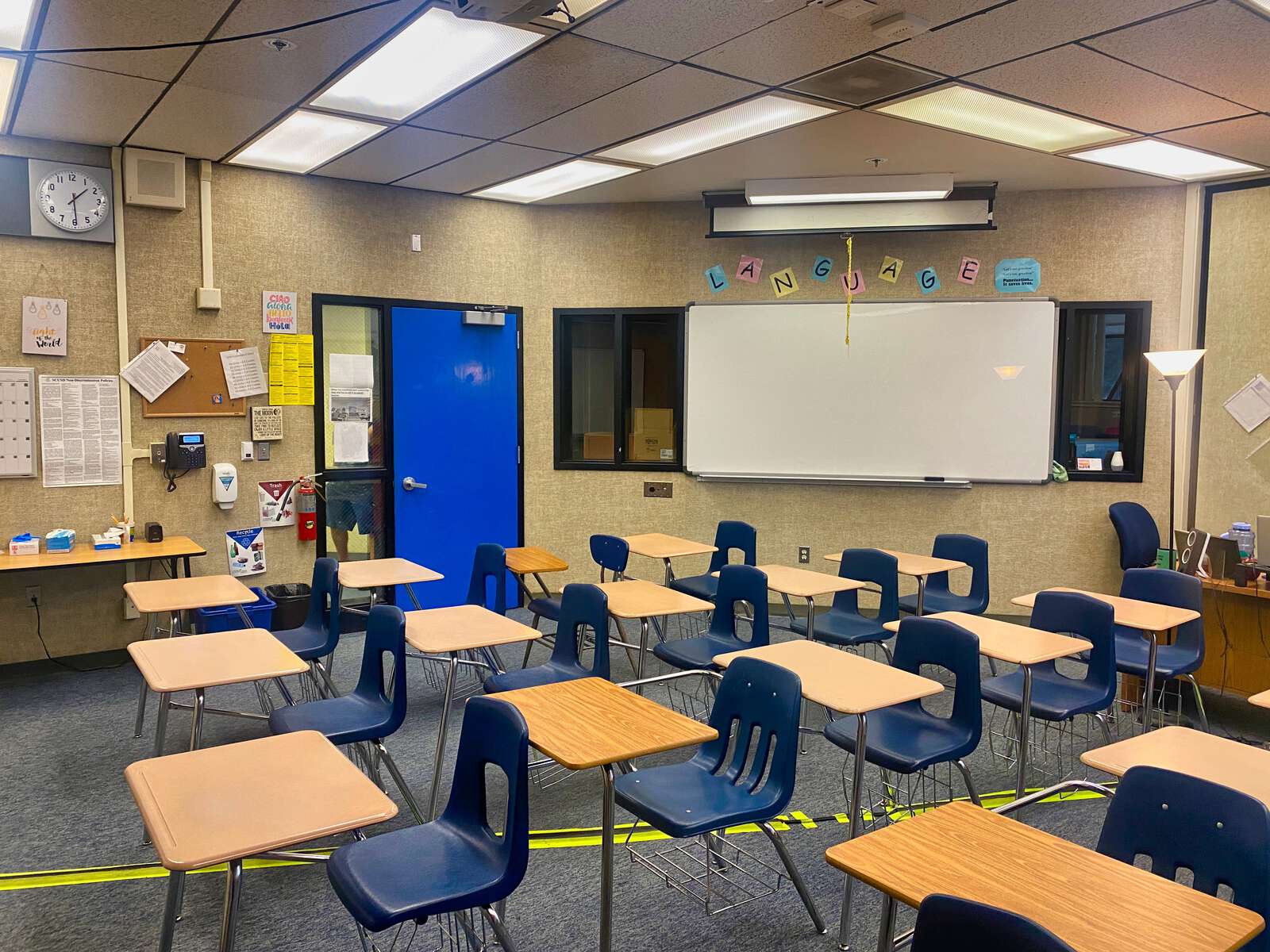 American School Classroom American School Classroom