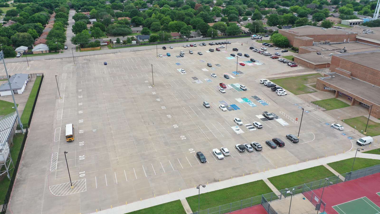 Rent a Parking Lot in Crowley TX 76036