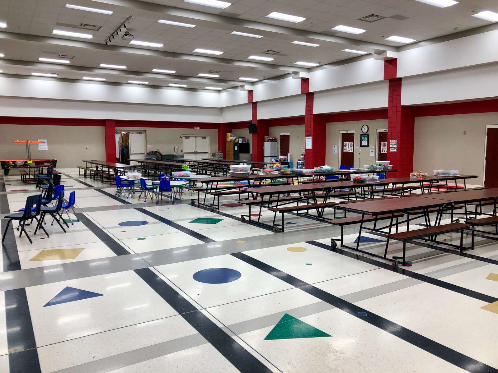 Hunt Elementary School Multi-Purpose Room in Springdale Arkansas