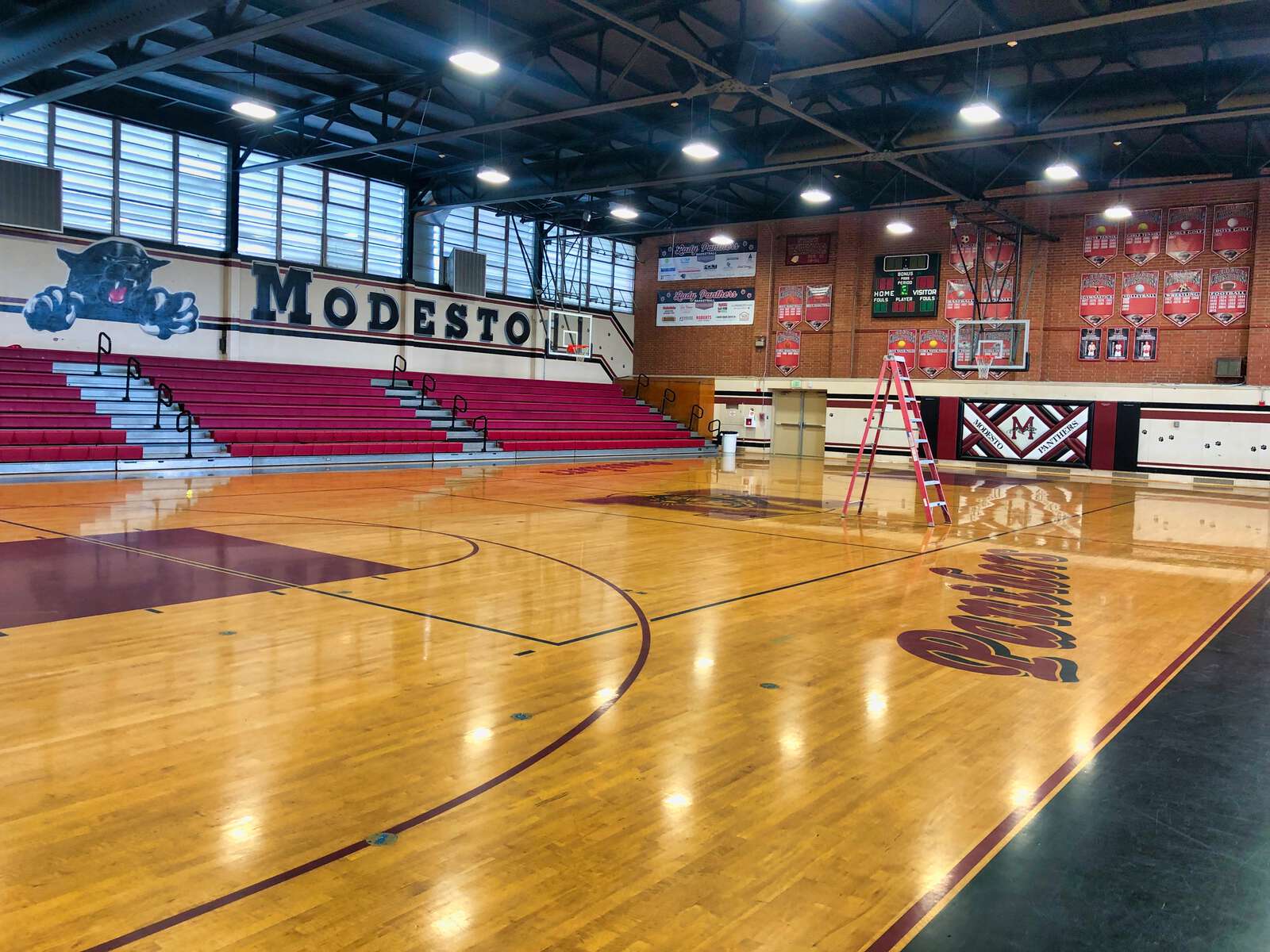 Modesto High School Main Gym in Modesto California