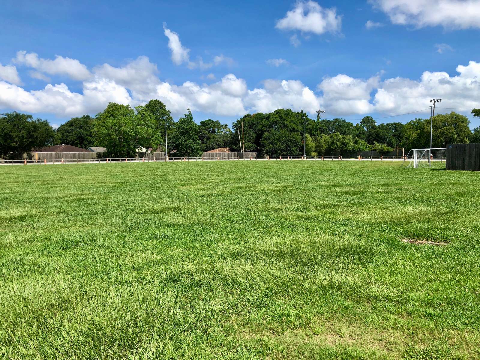 Alice M. Harte Charter School Field - Practice in New Orleans Louisiana