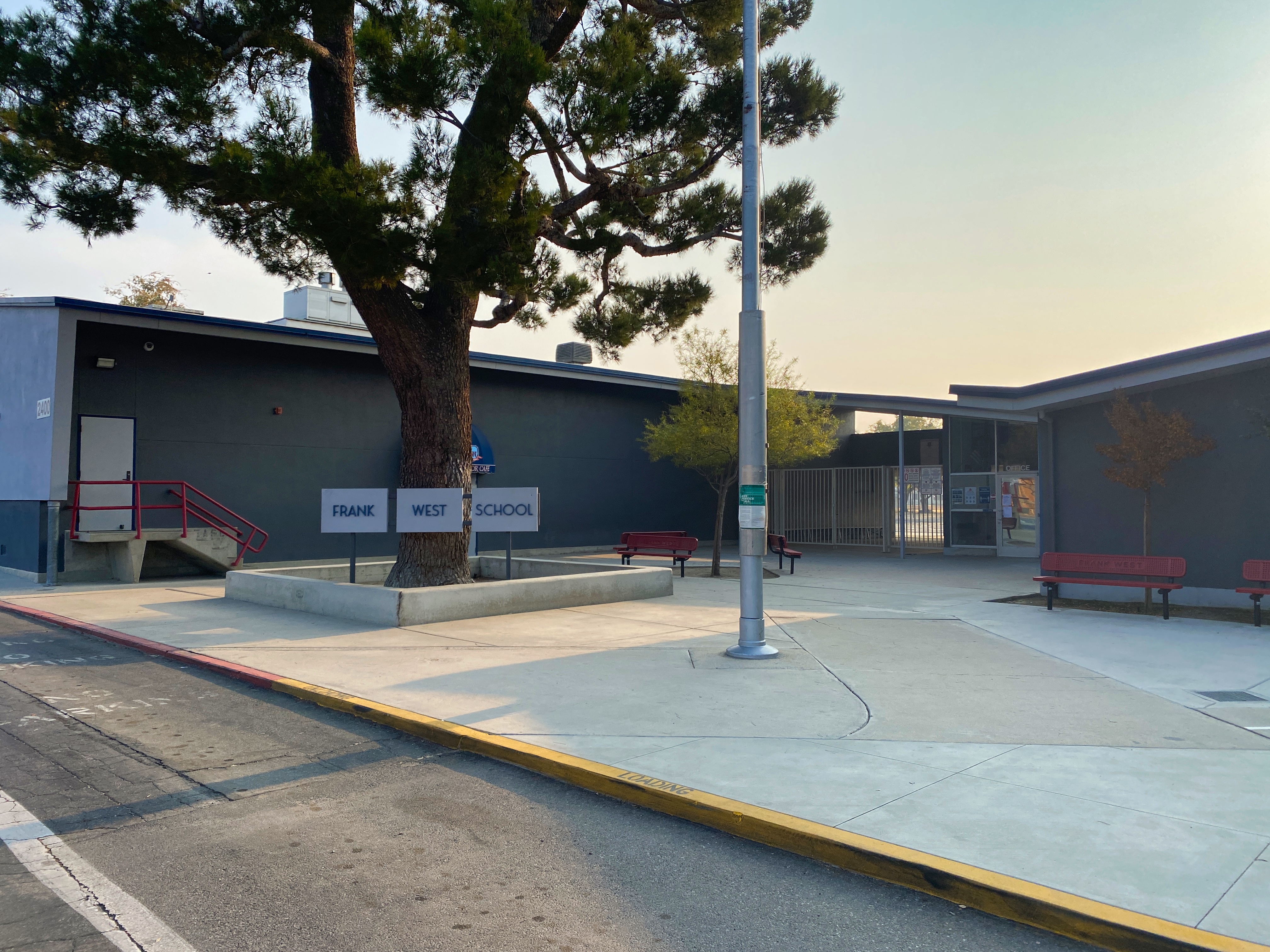 Frank West Elementary logo