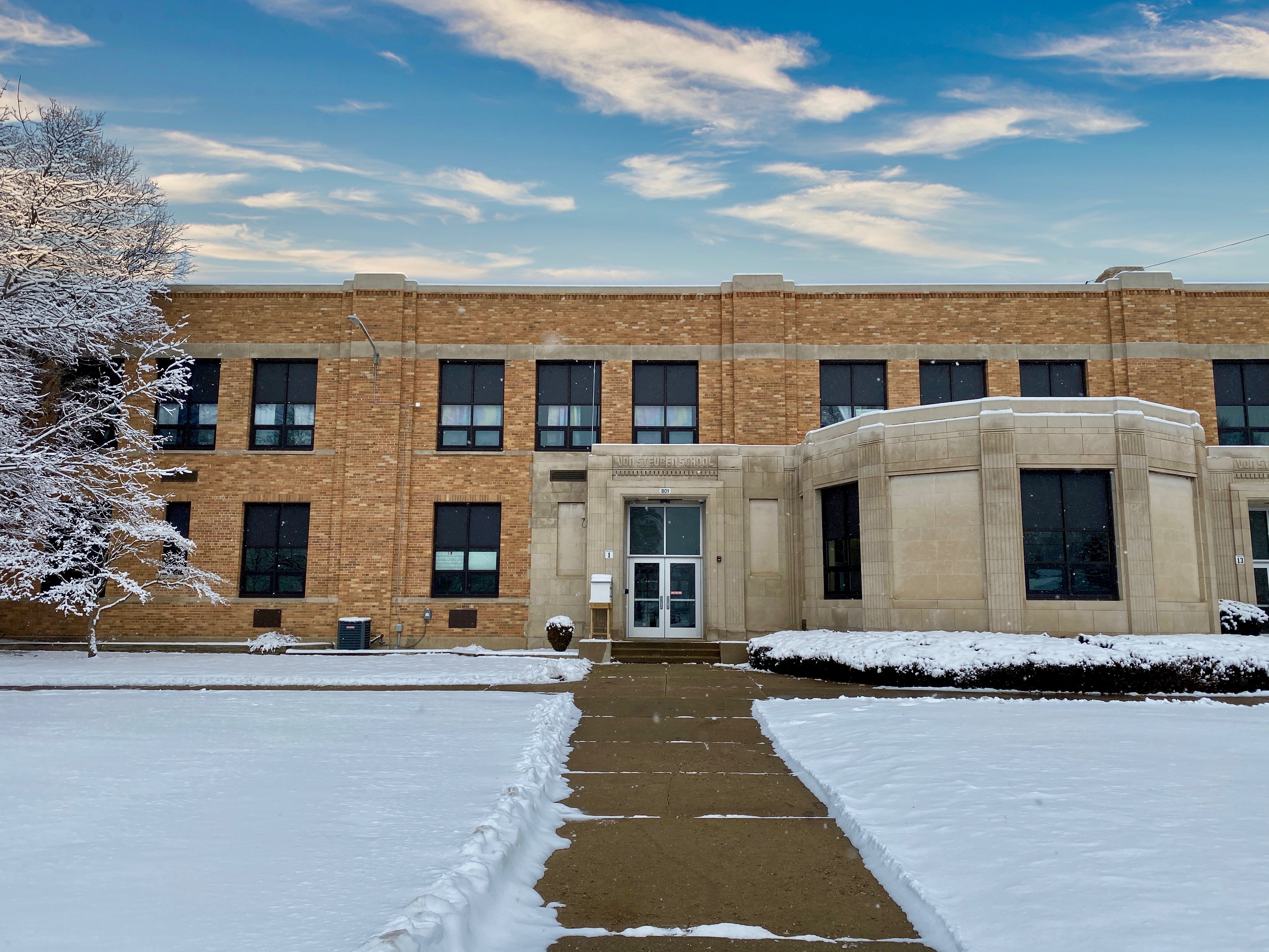 Von Steuben Middle School logo
