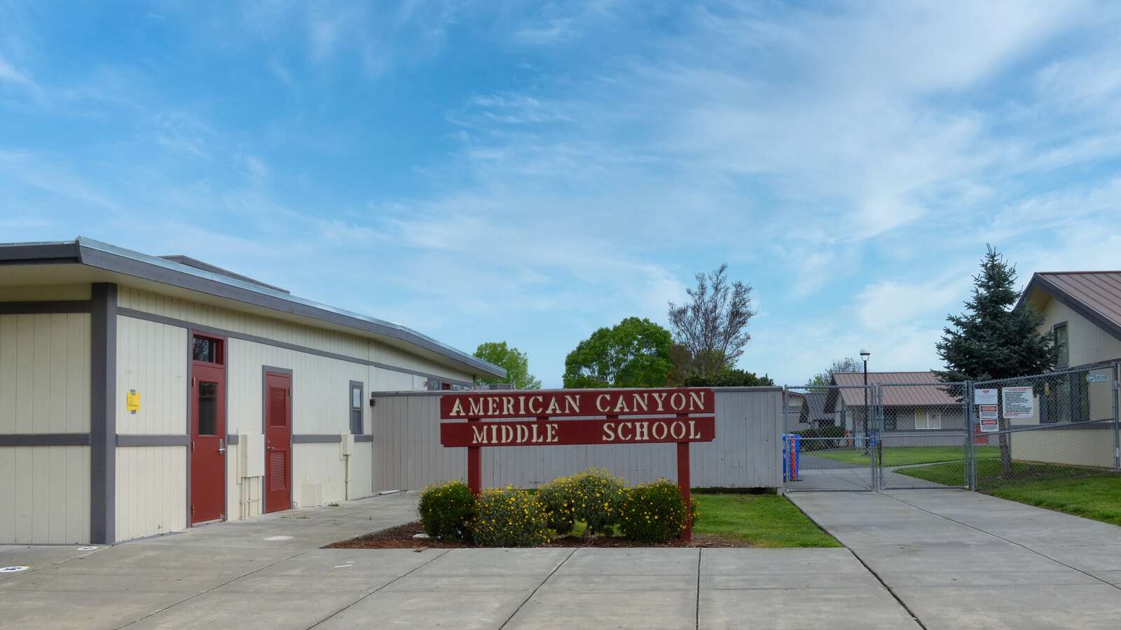 American Canyon Middle School in American Canyon California Hero Image