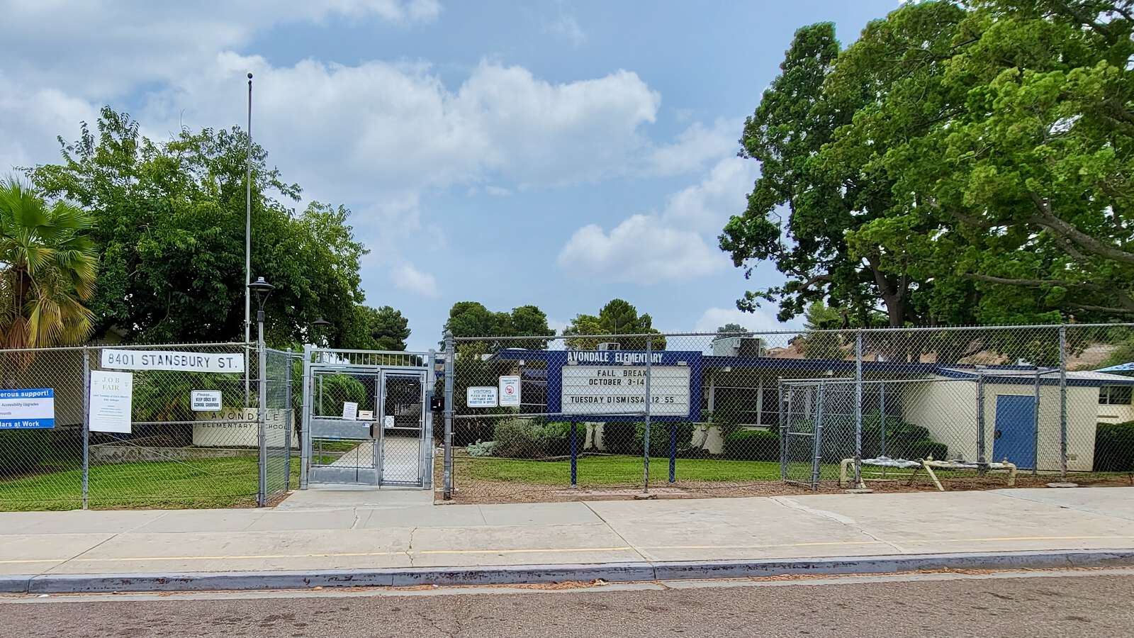 Avondale Elementary School in Spring Valley California Hero Image