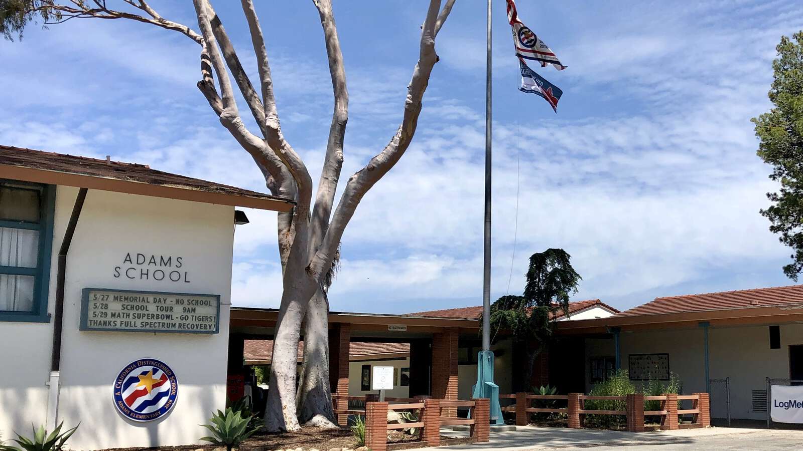 Adams Elementary School in Santa Barbara California Hero Image