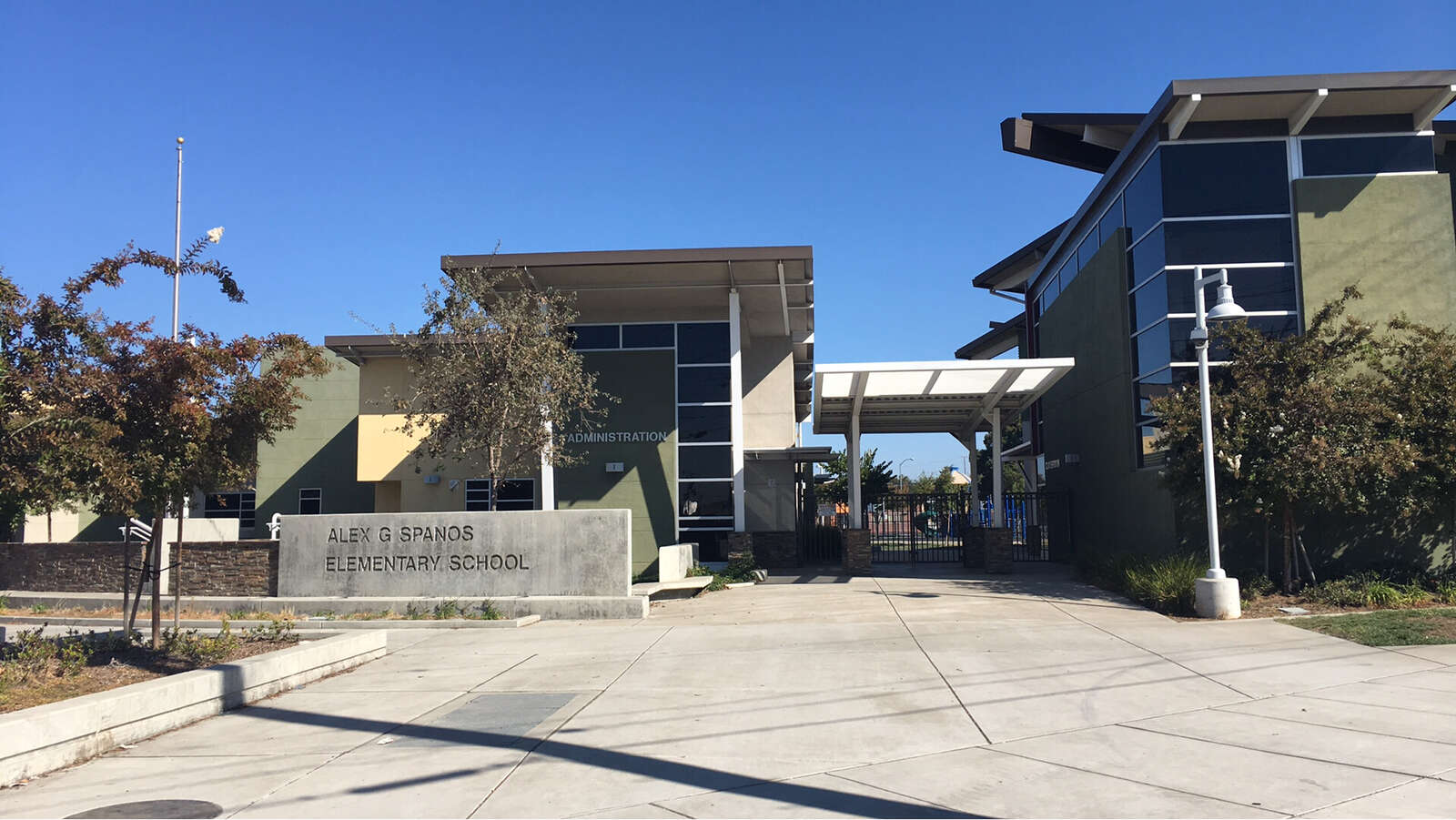 Spanos Elementary School in Stockton California Hero Image