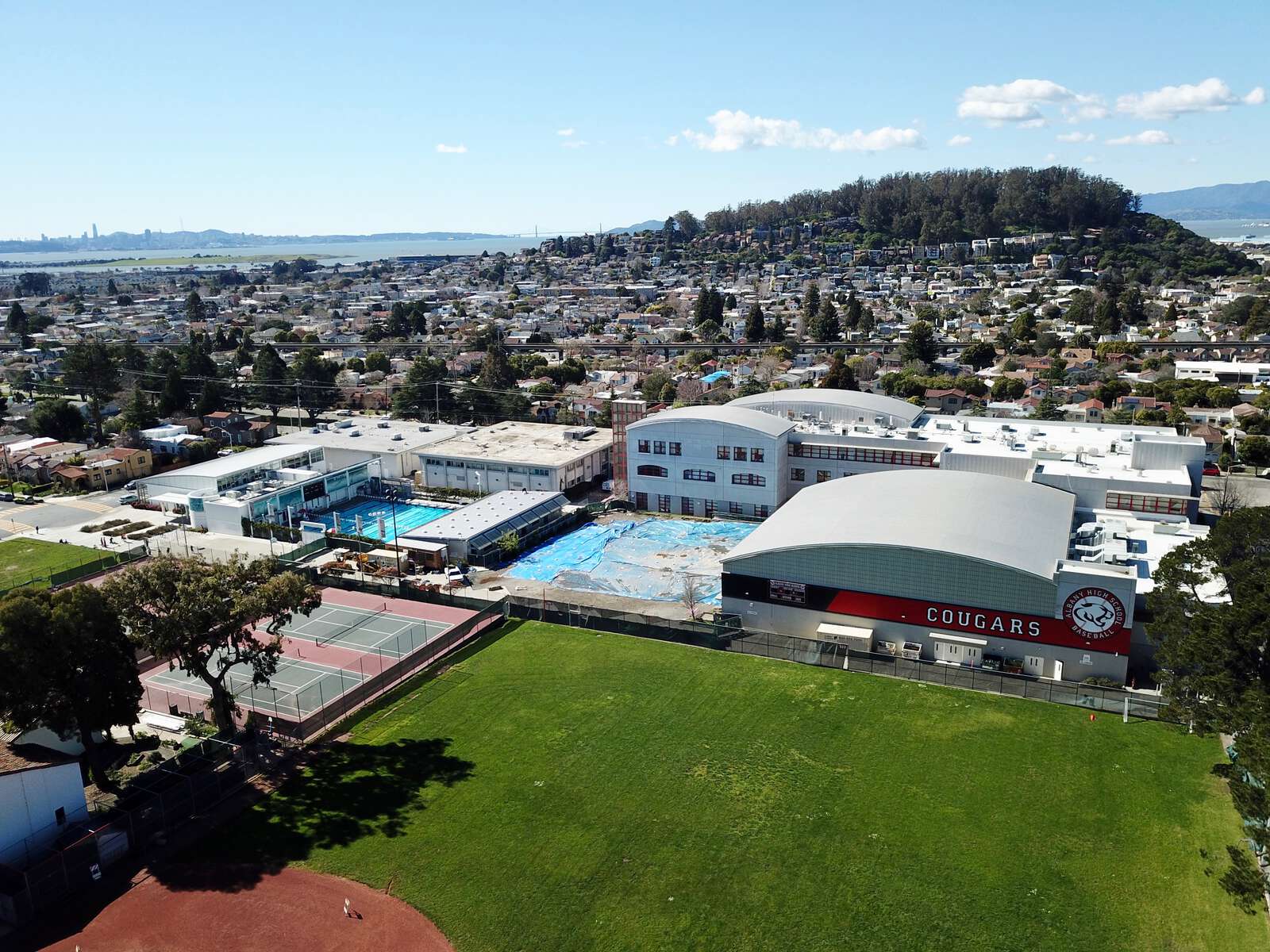 Albany High School in Albany California Hero Image