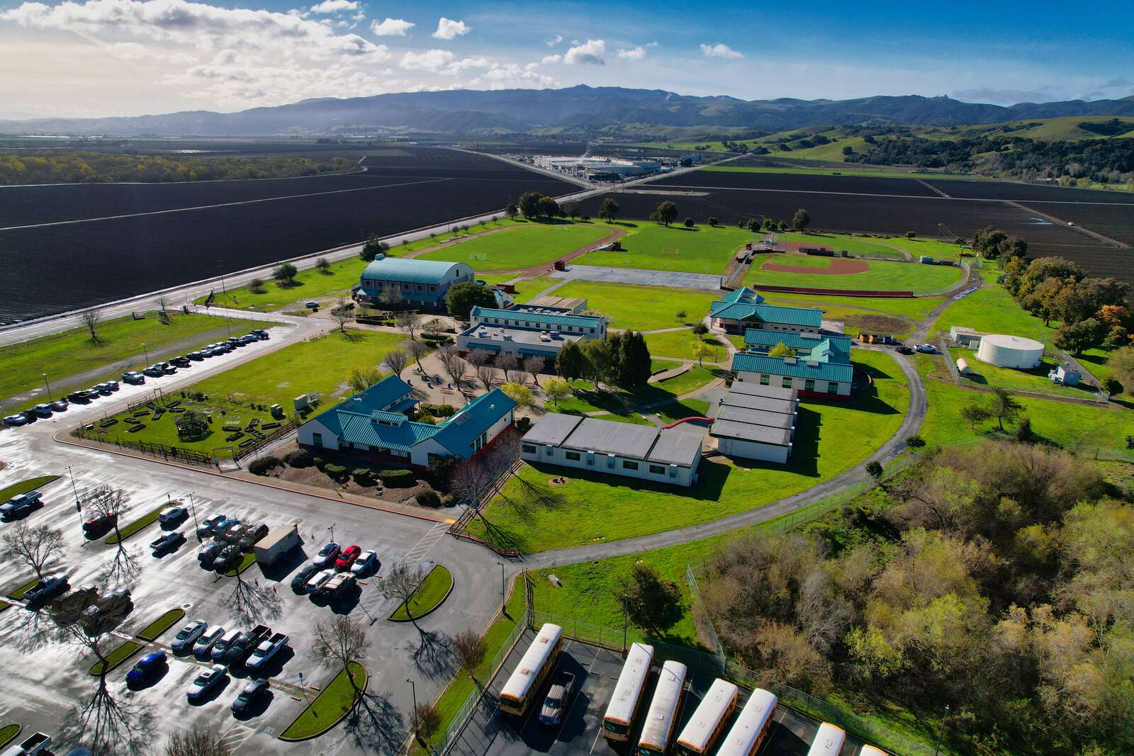 Anzar High School in San Juan Bautista California Hero Image