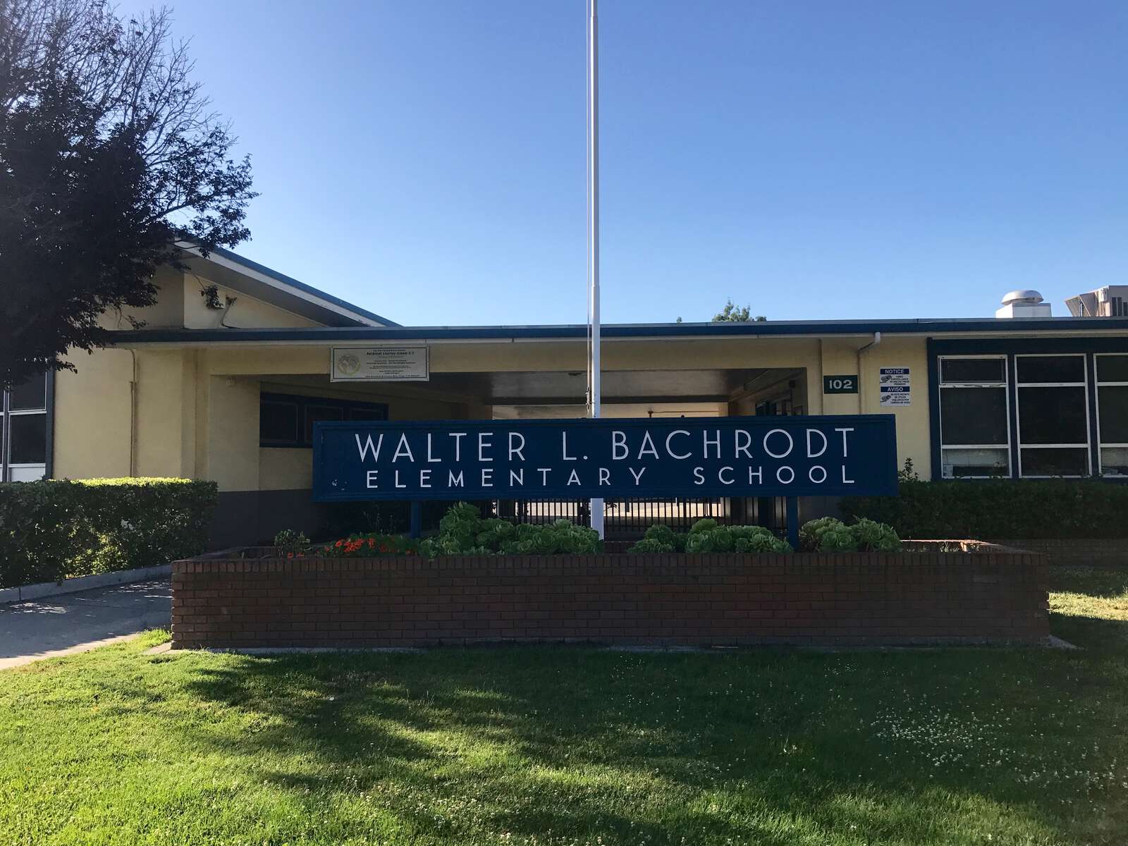 Walter L Bachrodt Elementary in San Jose California Hero Image