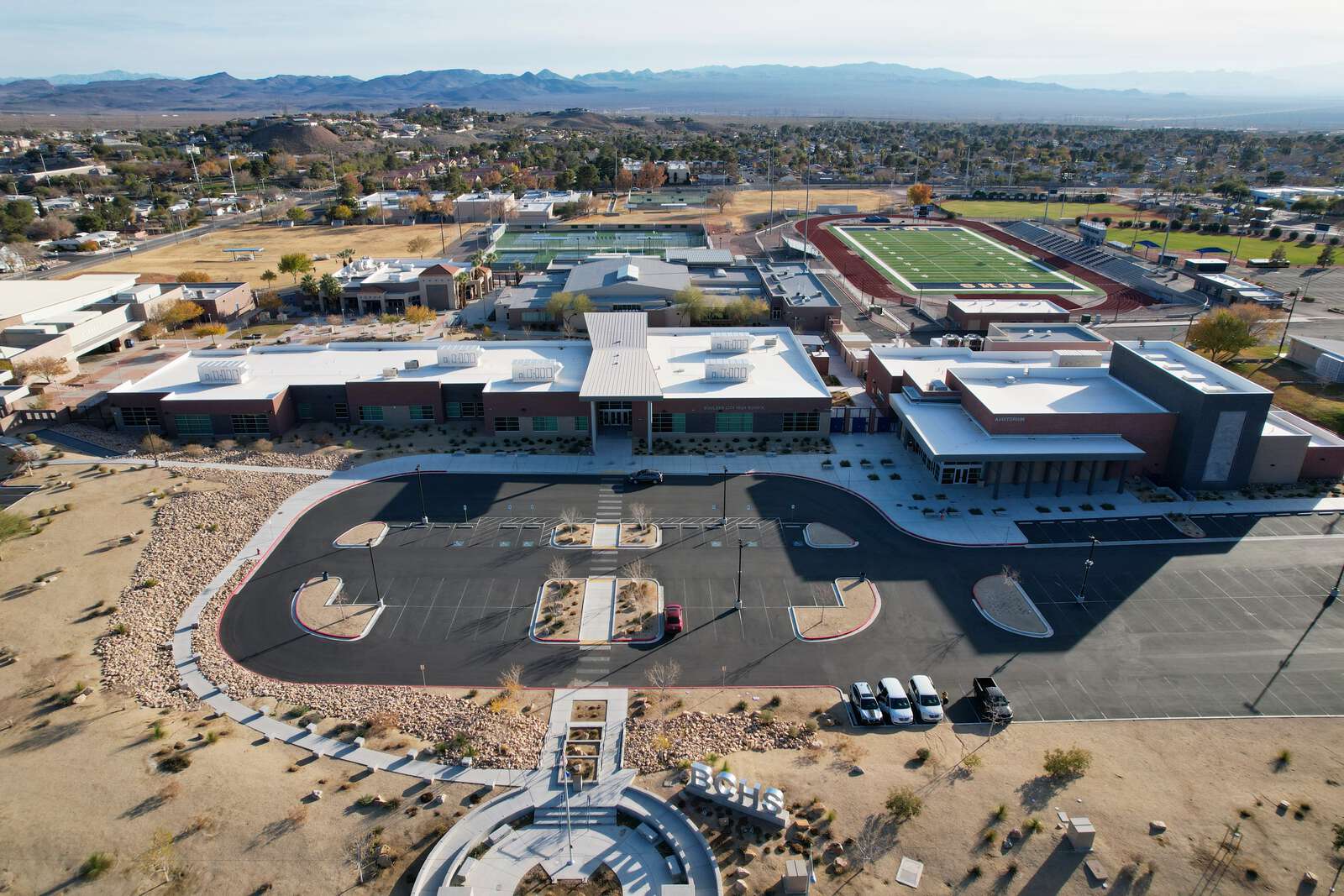 Boulder City High School in Boulder City Nevada Hero Image