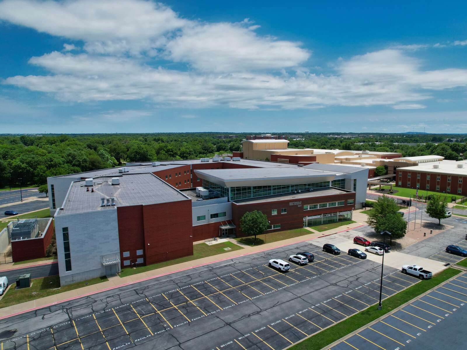 Bentonville High School South in Bentonville Arkansas Hero Image