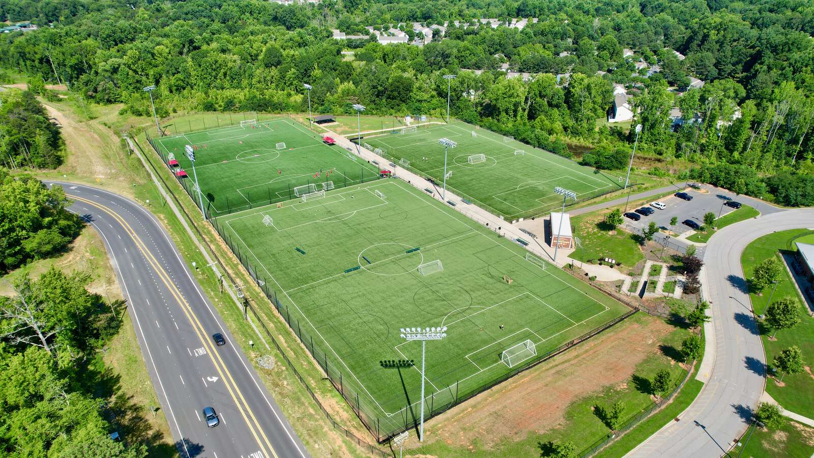 Comporium Athletic Park in Fort Mill South Carolina Hero Image