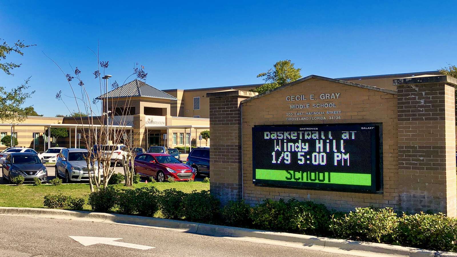 Cecil E. Gray Middle in Groveland Florida Hero Image