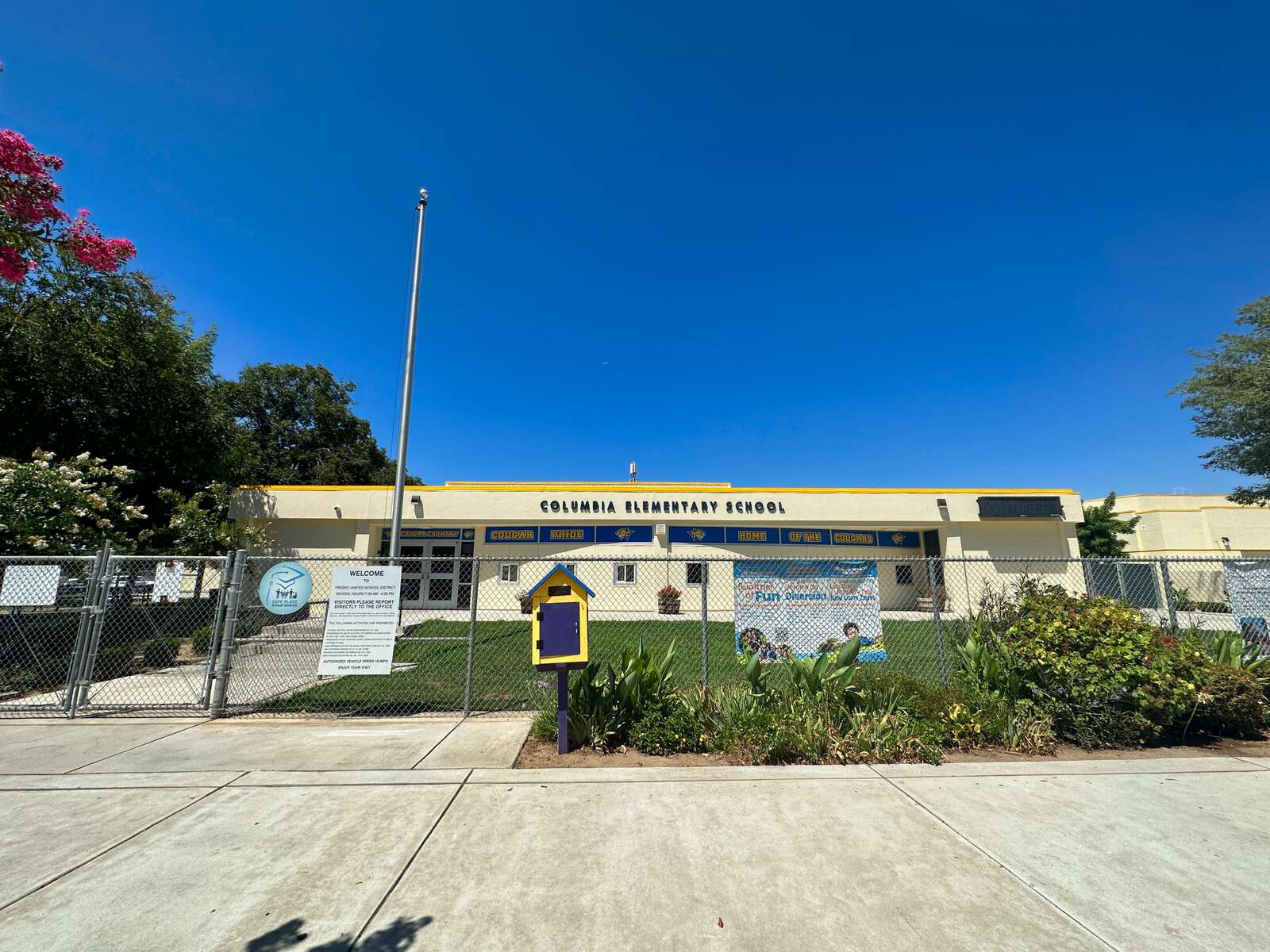 Columbia Elementary School in Fresno California Hero Image