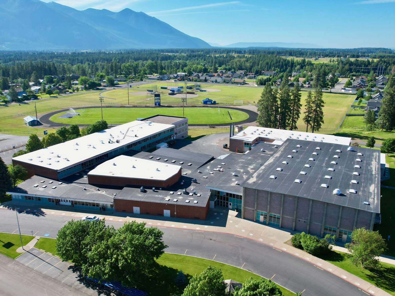 Columbia Falls High School in Columbia Falls Montana Hero Image