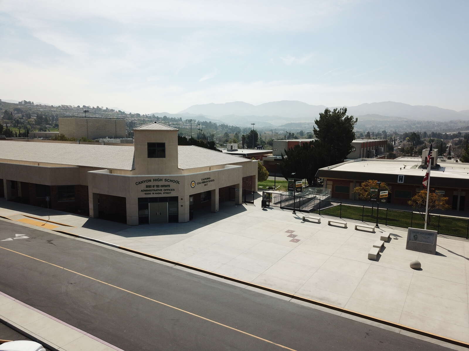 Canyon High School Filming in Canyon Country California Hero Image