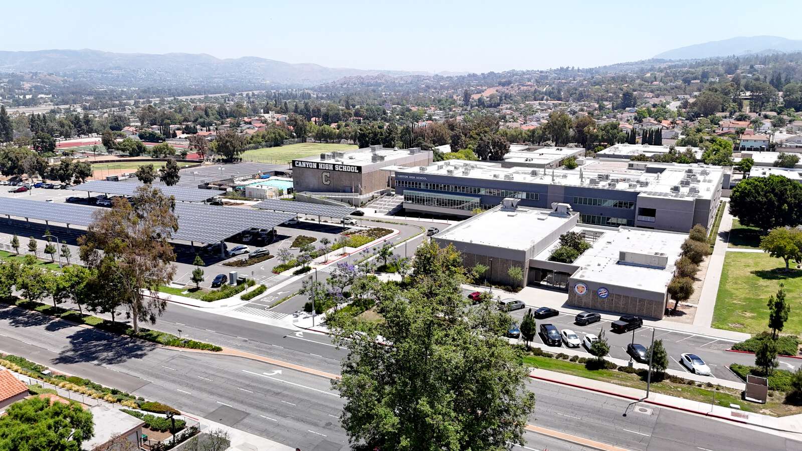 Canyon High School in Anaheim California Hero Image