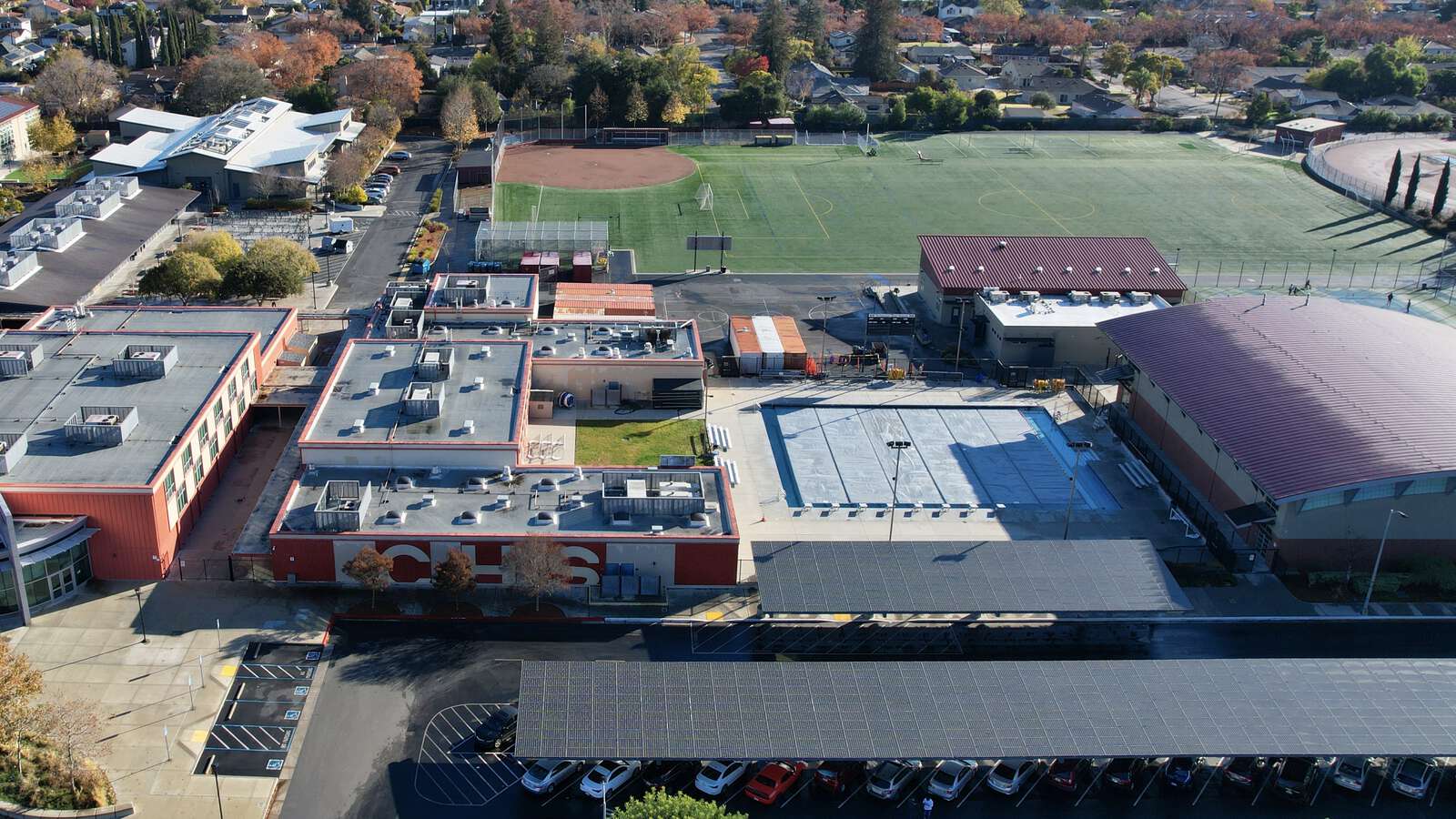 Cupertino High School in Cupertino California Hero Image