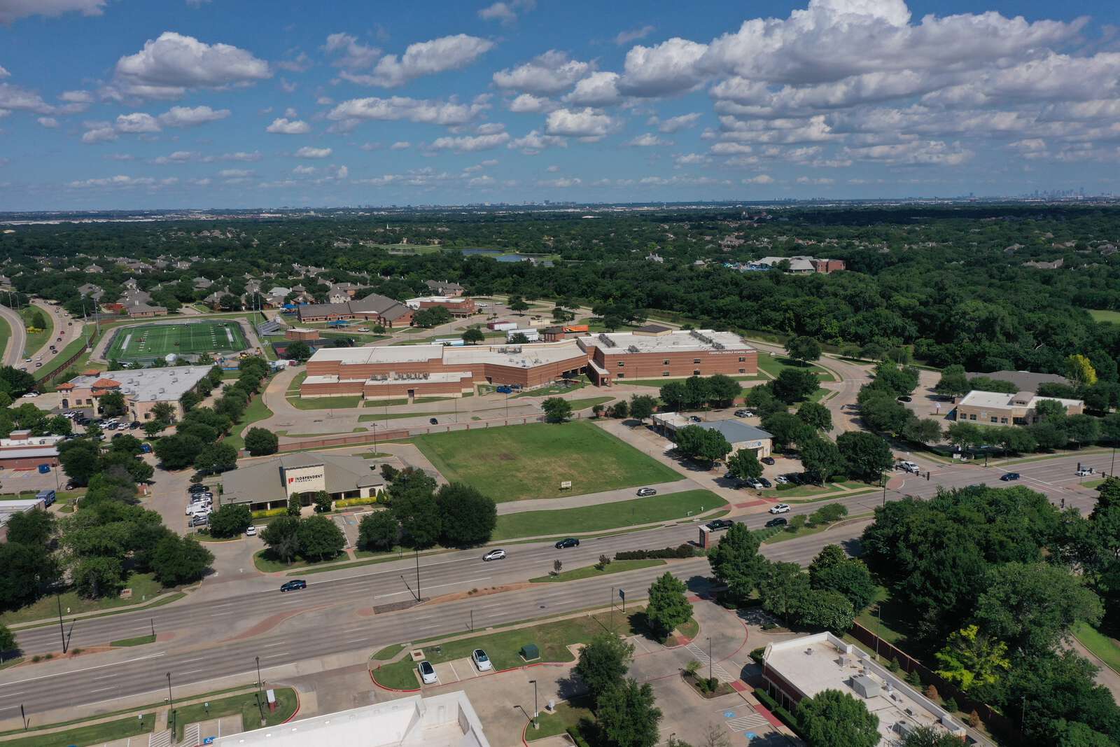 Coppell Middle School North in Coppell Texas Hero Image