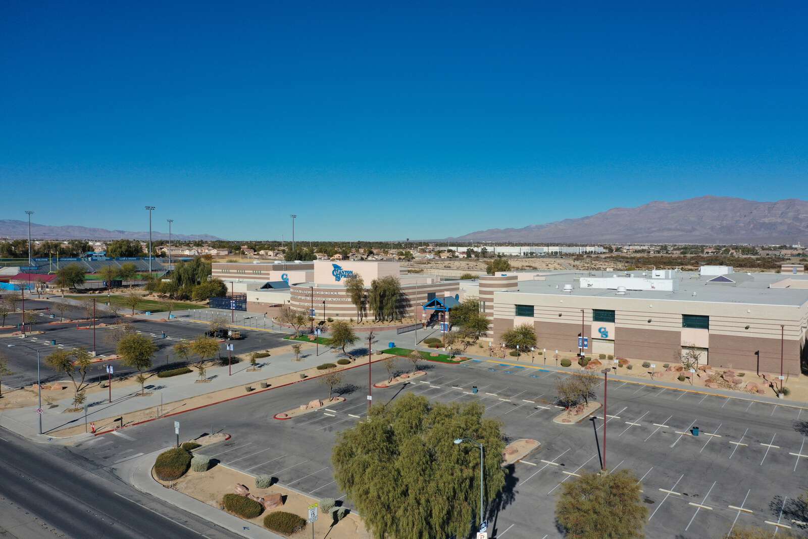 Canyon Springs High School in North Las Vegas Nevada Hero Image