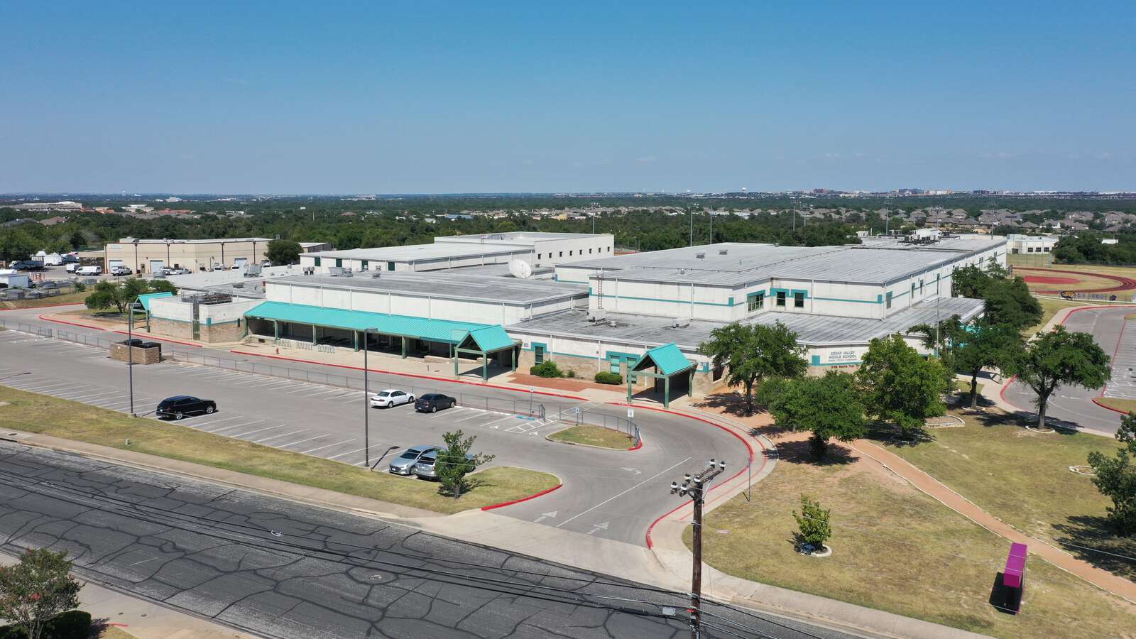 Cedar Valley Middle School in Austin Texas Hero Image