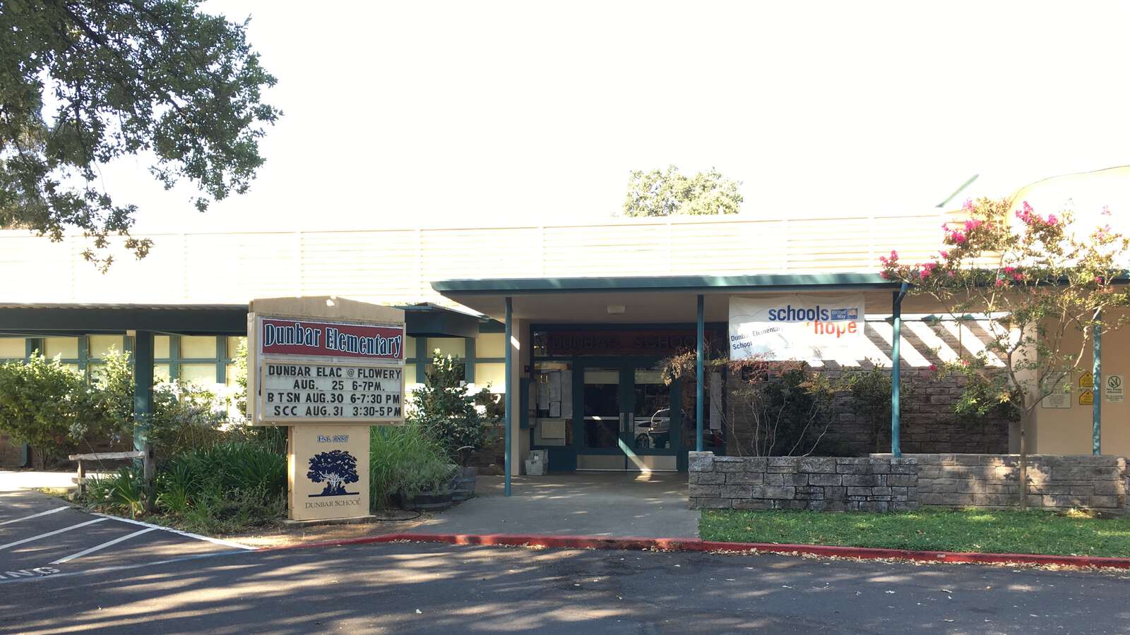 Woodland Star Charter School at Dunbar Site in Glen Ellen California Hero Image