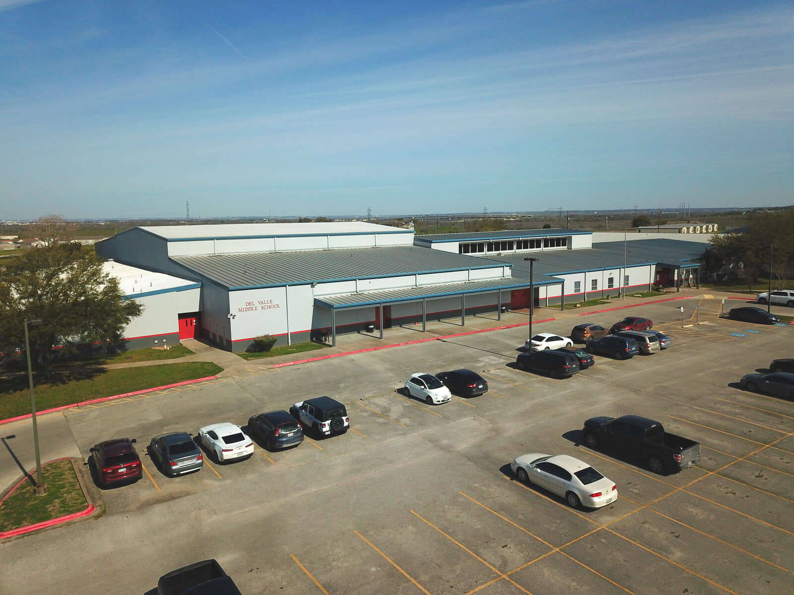 Del Valle Middle School in Del Valle Texas Hero Image