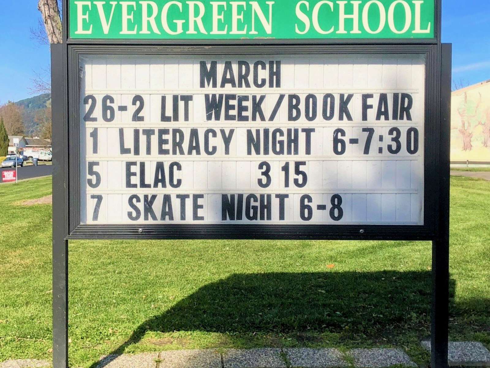 Evergreen Elementary School in Rohnert Park California Hero Image