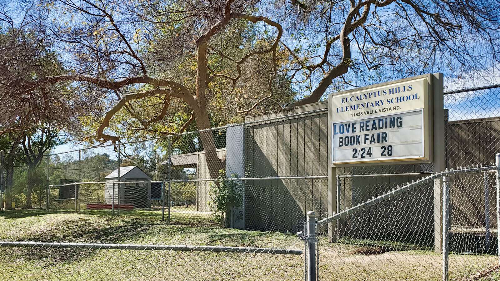 Eucalyptus Hills School in Lakeside California Hero Image