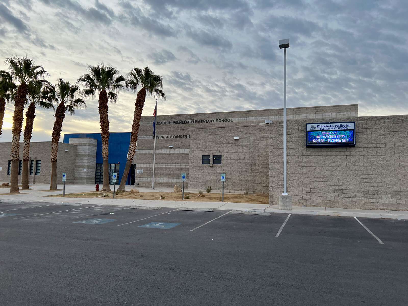 Wilhelm - Elizabeth Elementary School in North Las Vegas Nevada Hero Image
