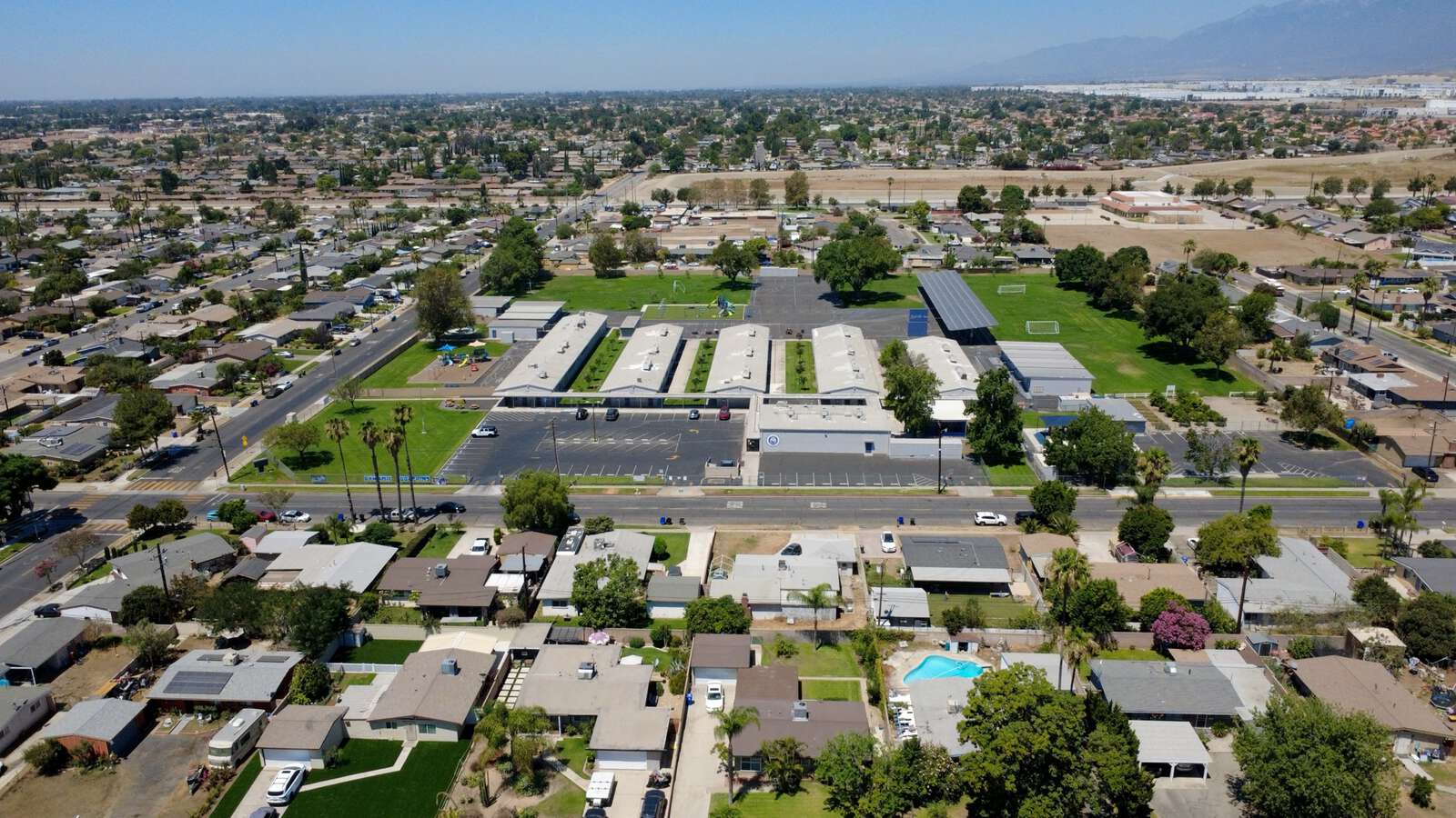 George H. Dunn Elementary School in Rialto California Hero Image