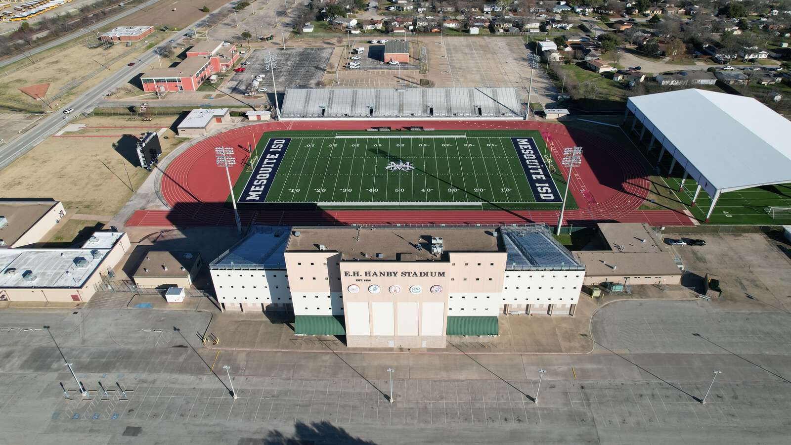 E.H. Hanby Stadium in Mesquite Texas Hero Image