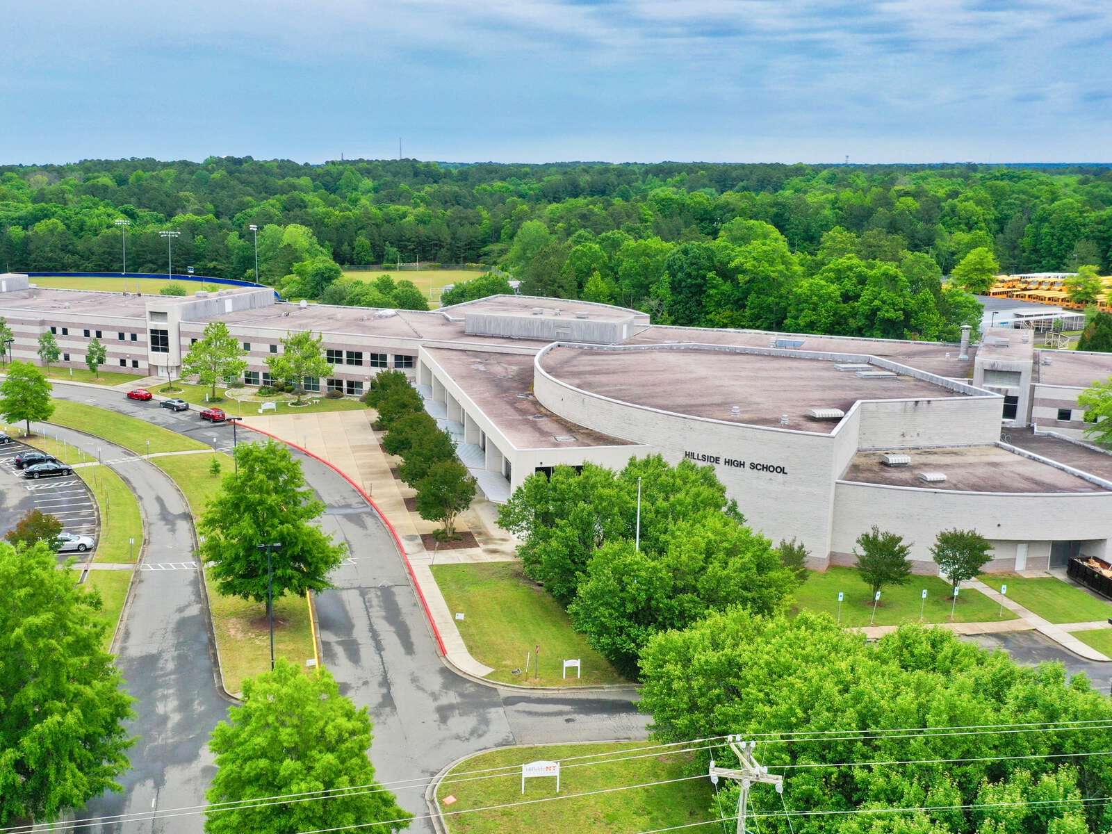 Hillside High School in Durham North Carolina Hero Image