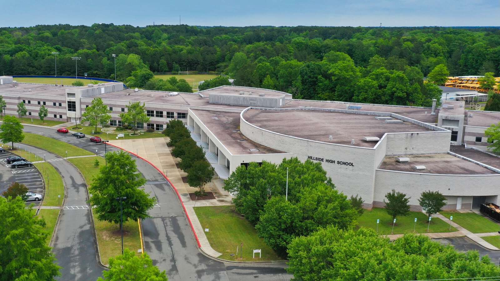 Hillside High School in Durham North Carolina Hero Image