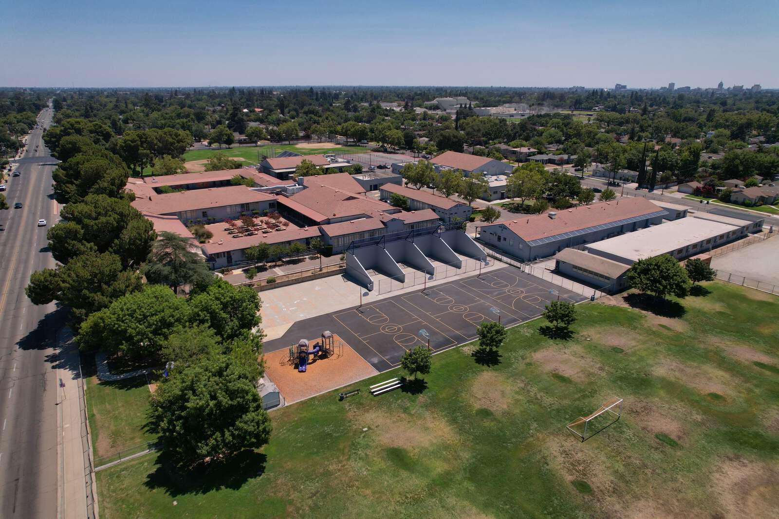 Hamilton K-8 School in Fresno California Hero Image