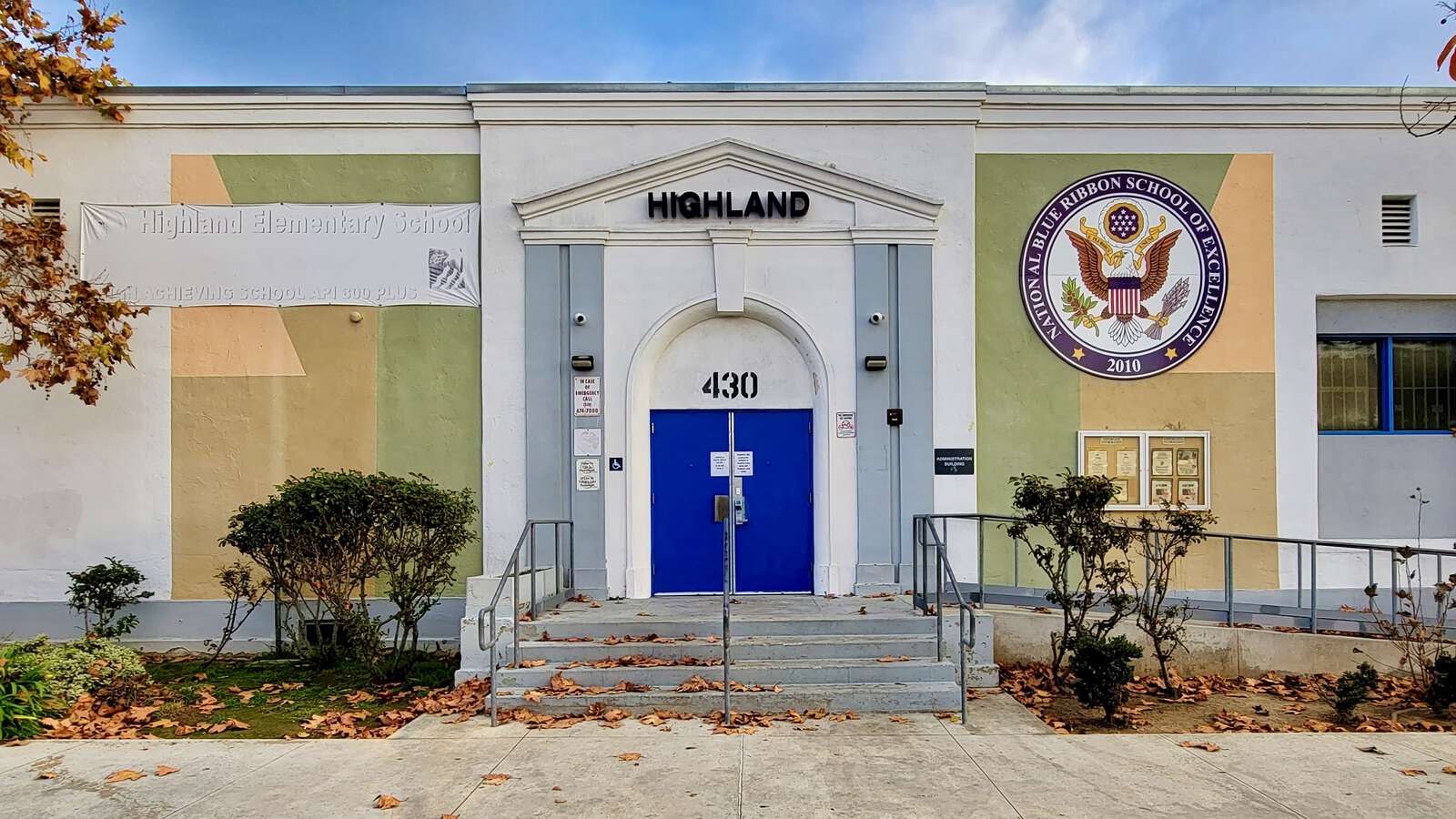 Highland TK-6 Elementary School in Inglewood California Hero Image