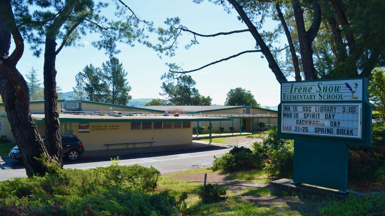 Irene M. Snow Elementary School in Napa California Hero Image