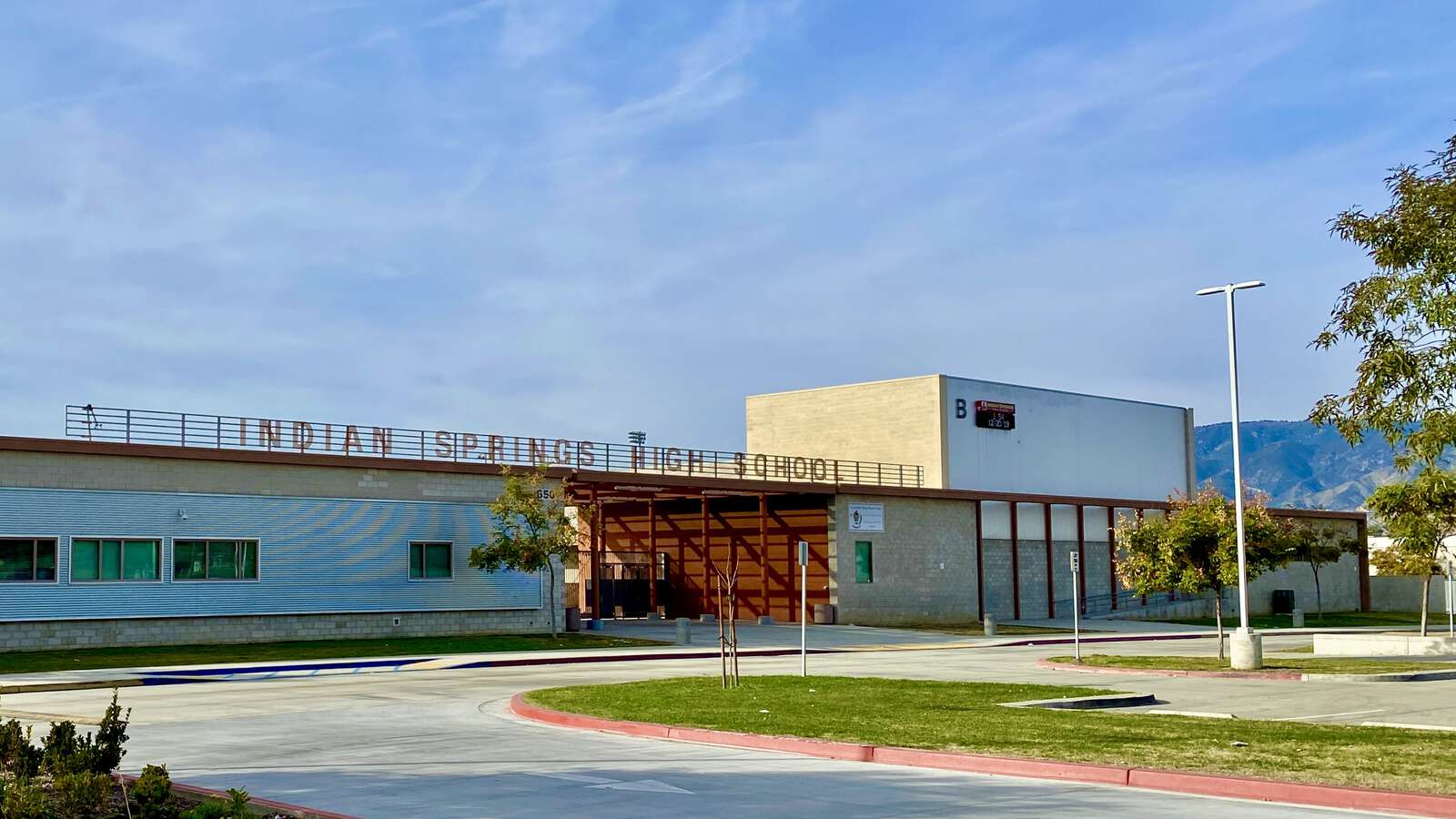 Indian Springs High School in San Bernardino California Hero Image