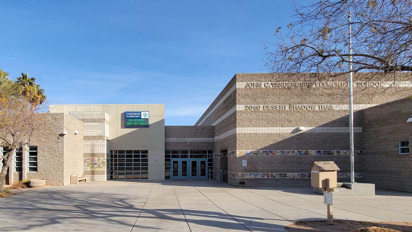 Vanderburg - John C. Elementary School in Henderson Nevada Hero Image