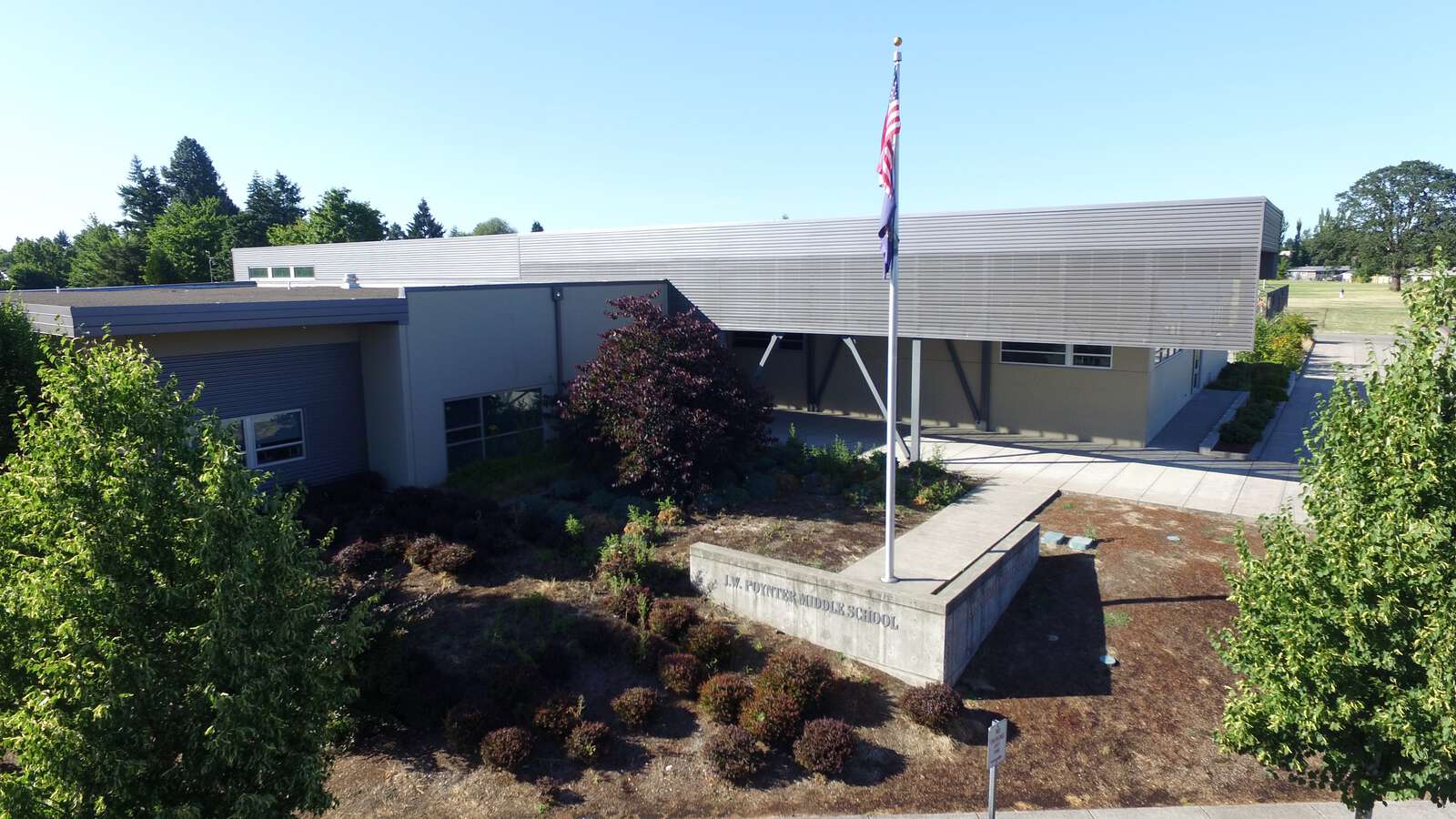 J.W. Poynter Middle School in Hillsboro Oregon Hero Image