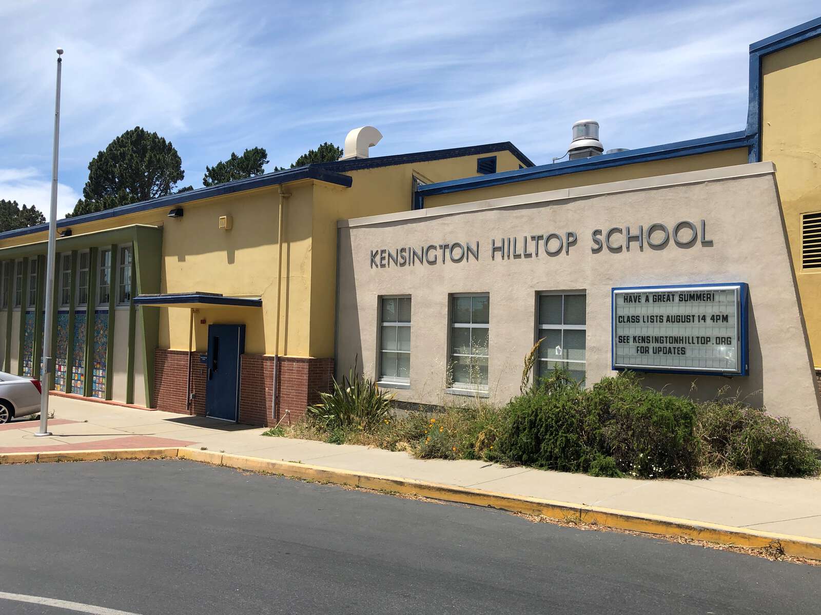 Kensington Elementary School in Kensington California Hero Image