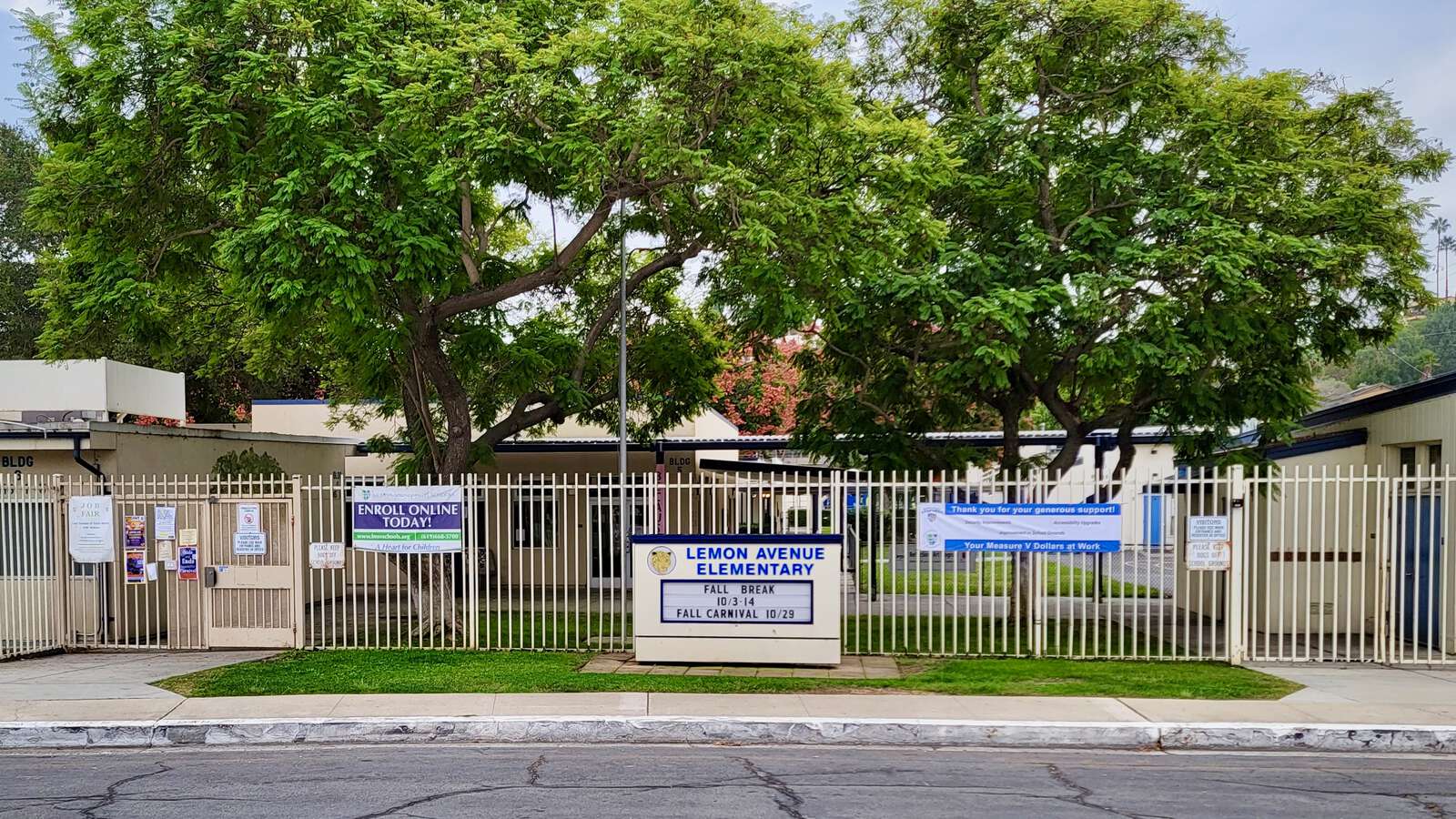 Lemon Avenue Elementary School in La Mesa California Hero Image