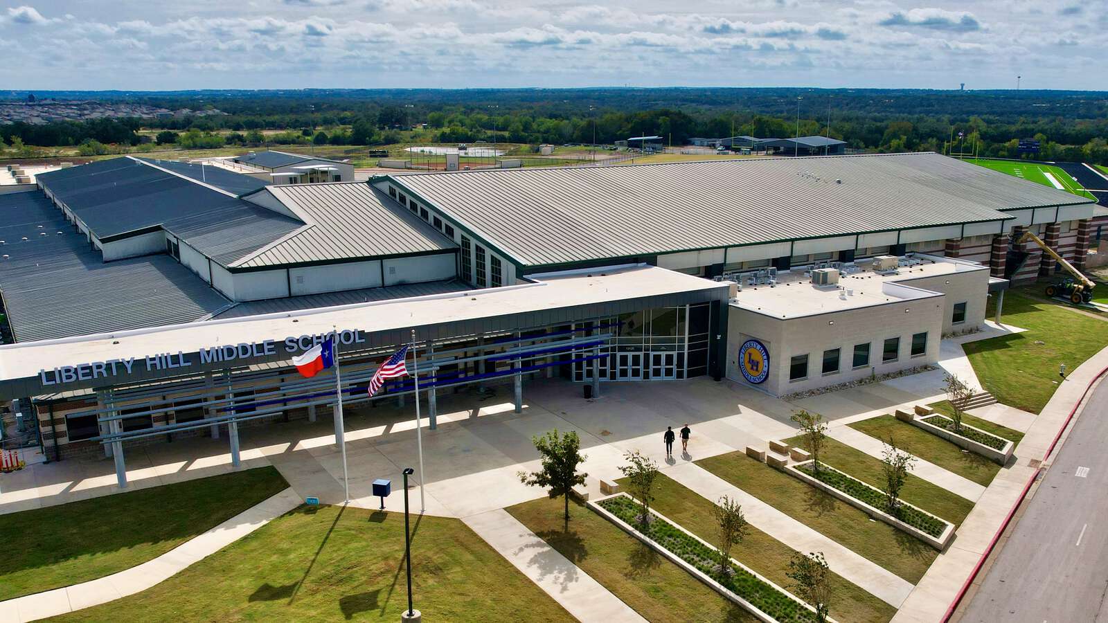 Liberty Hill Middle School in Liberty Hill Texas Hero Image